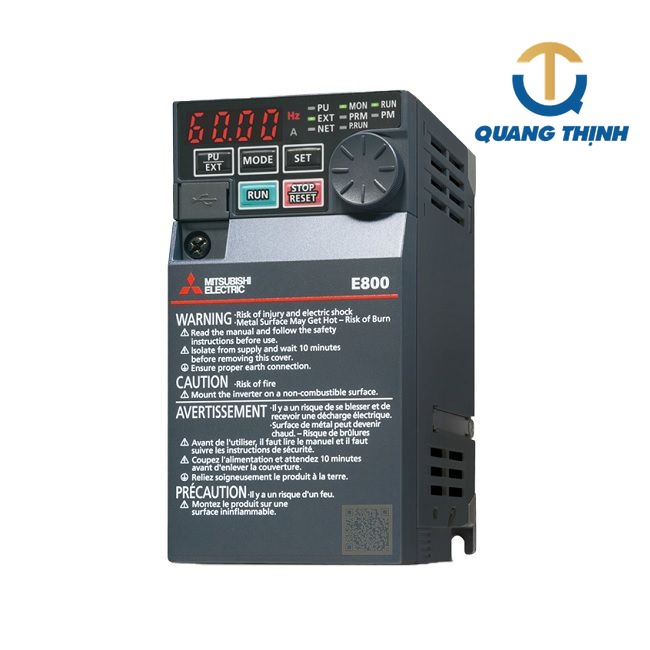 Biến tần Mitsubishi FR-E820S-1.5K-1-60 1.5kW 1 Pha 220V