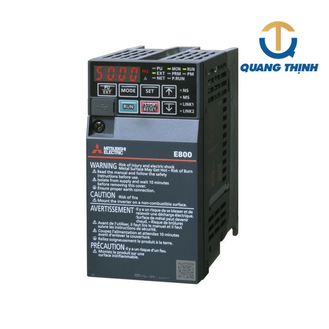 Biến tần Mitsubishi FR-E840-0.75K-1-60 0.75kW 3 Pha 380V