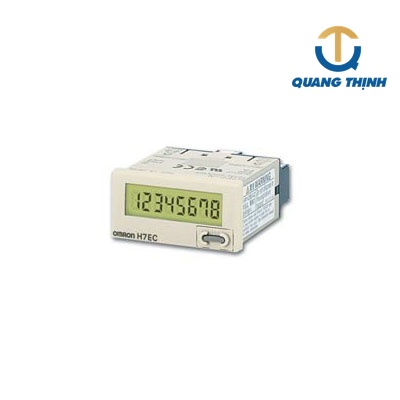 Bộ đếm sảm phẩm Omron H7EC-NV-BH 8 số 48x24mm (Đen)