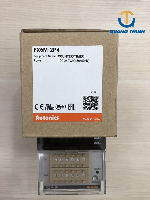 Bộ đếm thời gian Autonics FX6M-2P4