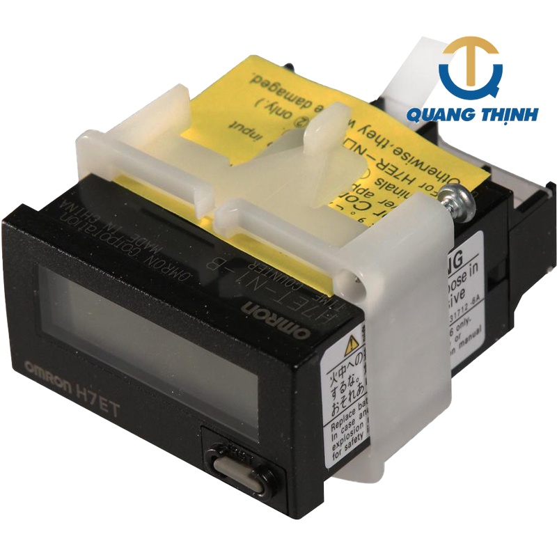 Bộ đếm thời gian Omron H7ET-N1-B 7 số 48x24mm (Đen)