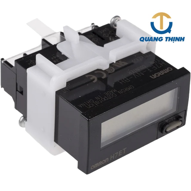 Bộ đếm thời gian Omron H7ET-NV-BH 7 số 48x24mm (Đen)