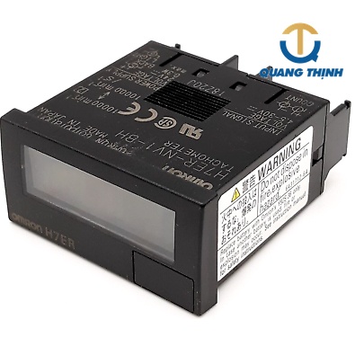 Bộ đếm tốc độ Omron H7ER-NV1-BH 5 số 48x24mm (Đen)