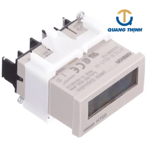 Bộ đếm tốc độ Omron H7ER-NV1-H 5 số 48x24mm (Xám)