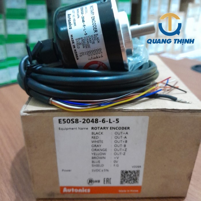 Bộ mã hóa vòng quay Autonics E50S8-2048-6-L-5