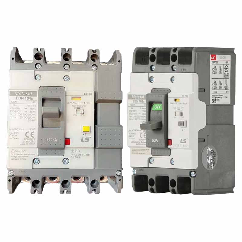 Cb khối chống giật LS EBN53c 20A (100-500mA) 14kA 3P