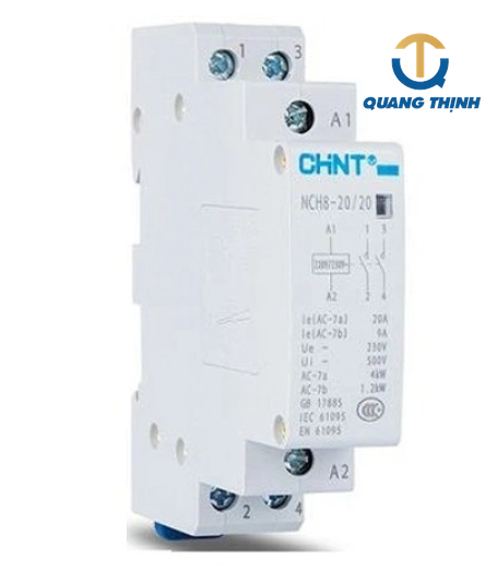 Khởi động từ 1 Pha Chint NCH8-20/20 20A 2NO 1P