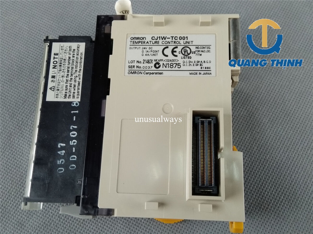 Modul điều khiển nhiệt độ Omron CJ1W-TC001