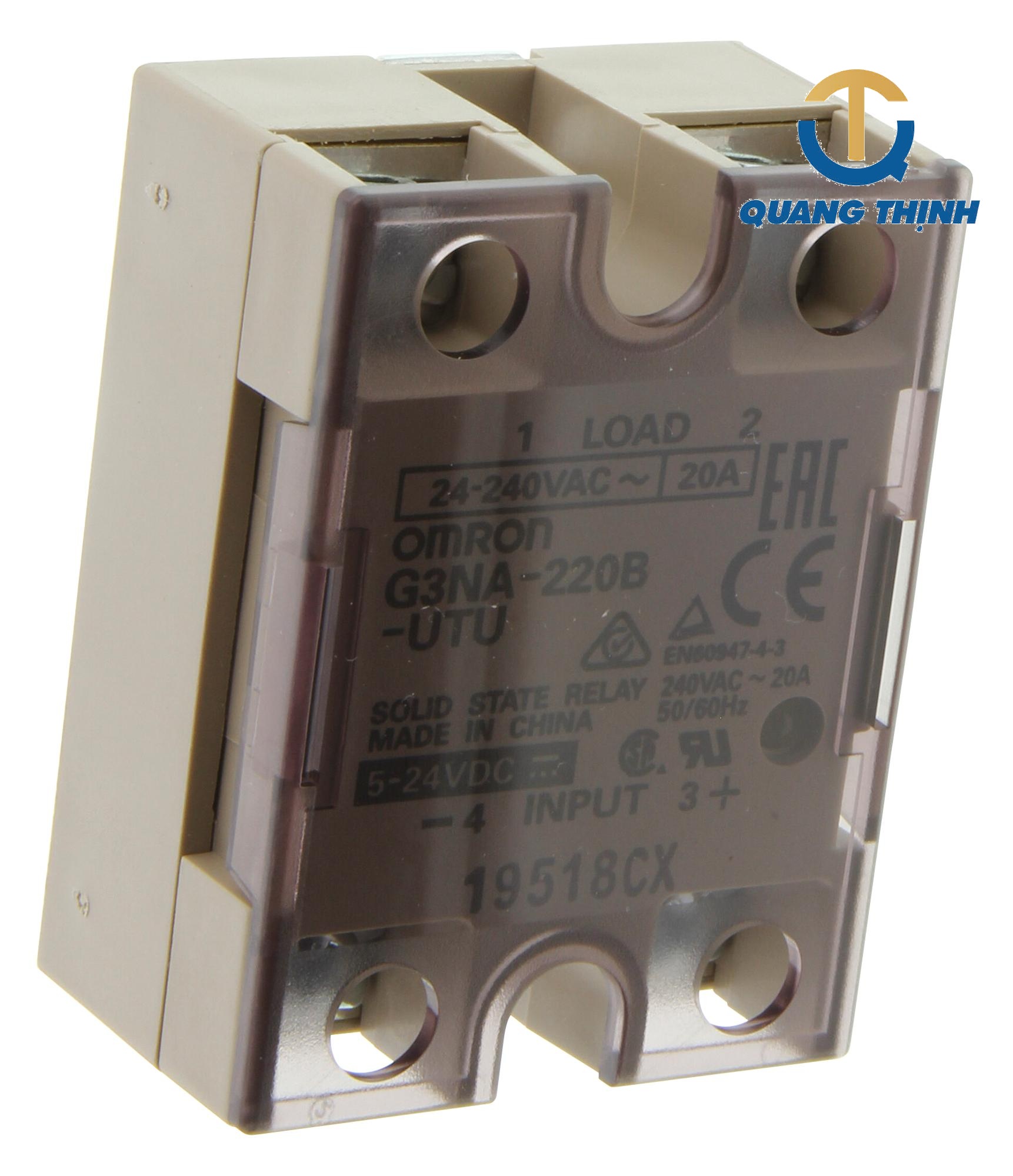 Rơ le bán dẫn Omron G3NA-220B-UTU DC5-24 BY OMZ