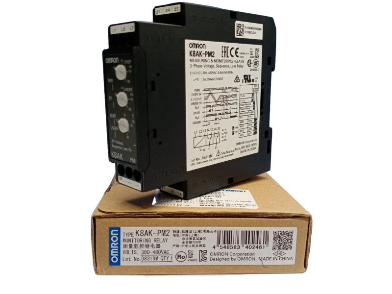 Ro Le Ban Dan Omron K8AKPM2380 480VAC