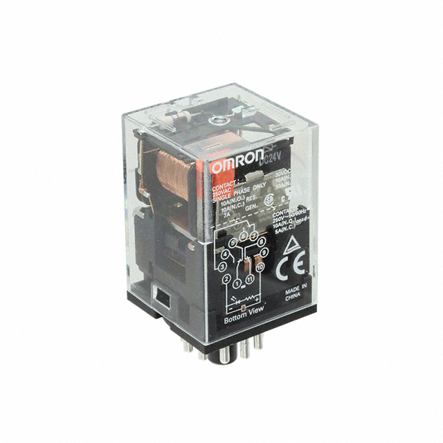 Ro Le Trung Gian Omron MKS2PDC24
